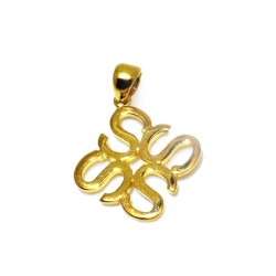 Initial Pendant - 4-Way